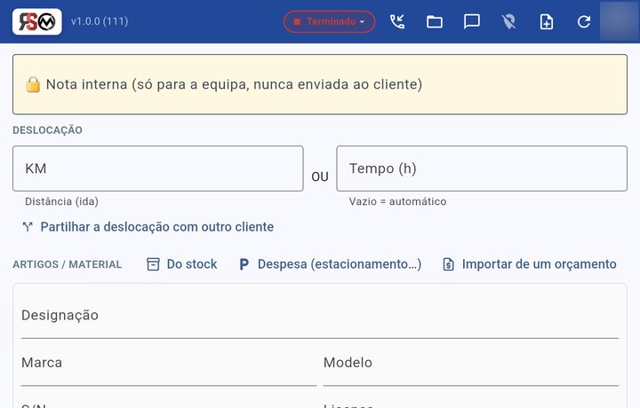 Faturação do tempo